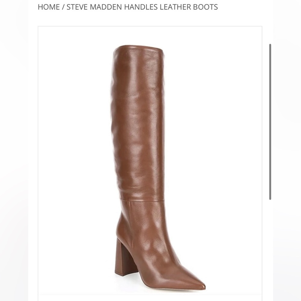 Steve Madden Handles Leather Boots